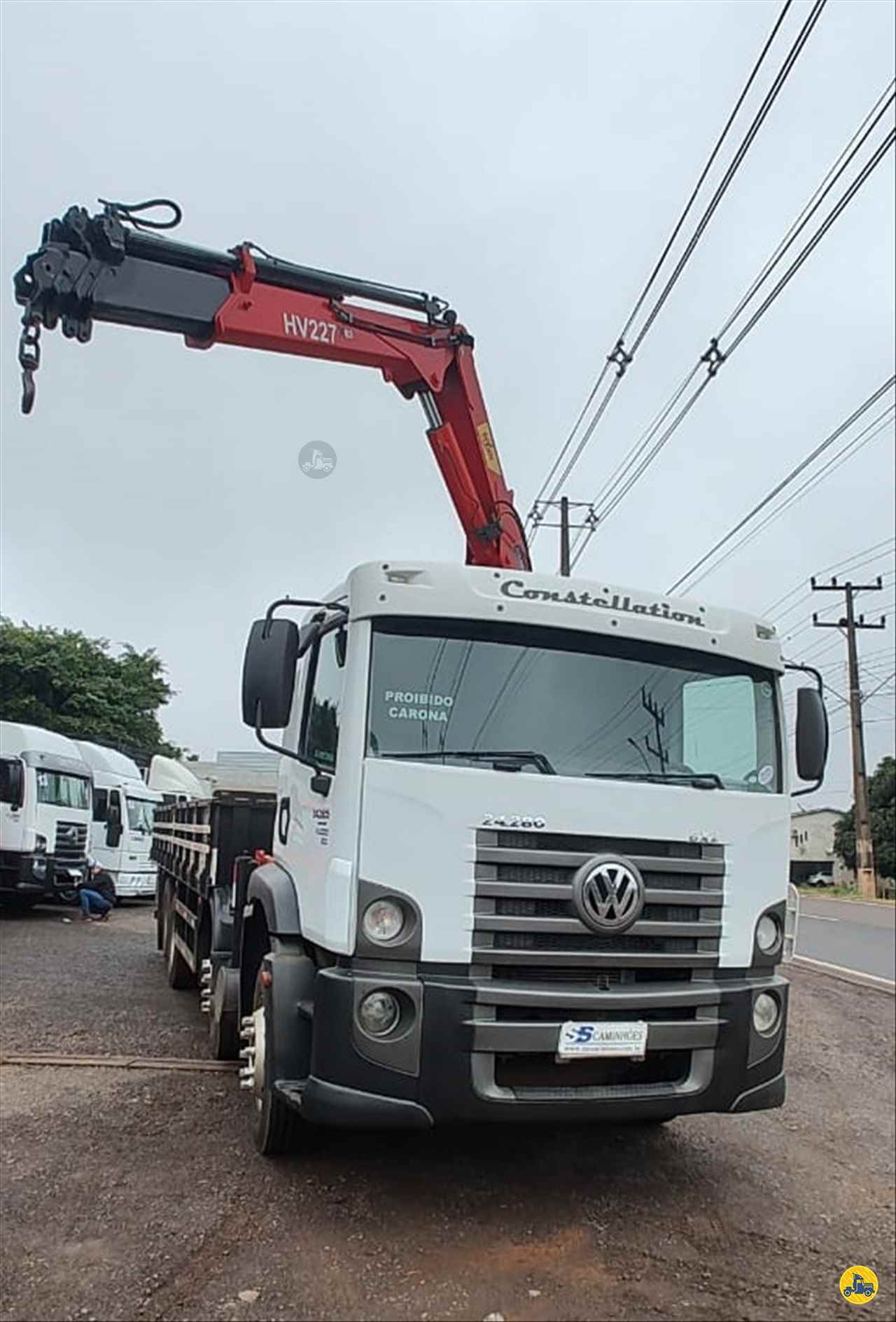 CAMINHAO VOLKSWAGEN VW 24280 Guincho Munck BiTruck 8x2 SS Caminhões SAO MIGUEL DO OESTE SANTA CATARINA SC